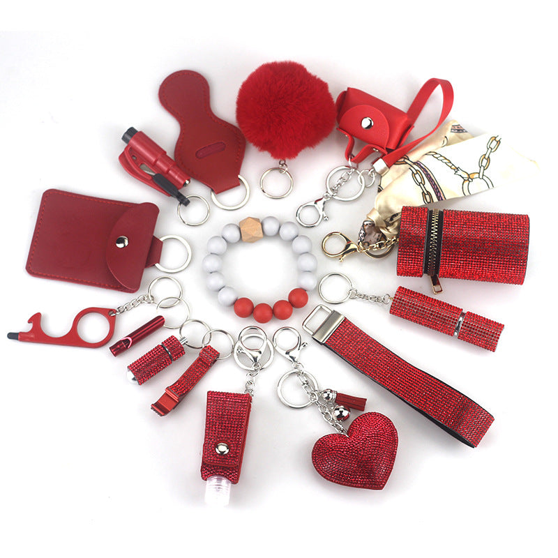 Sparkle Self-defense Alarm Keychain