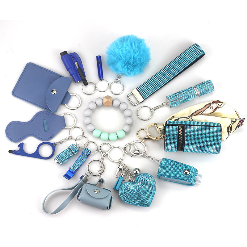 Sparkle Self-defense Alarm Keychain