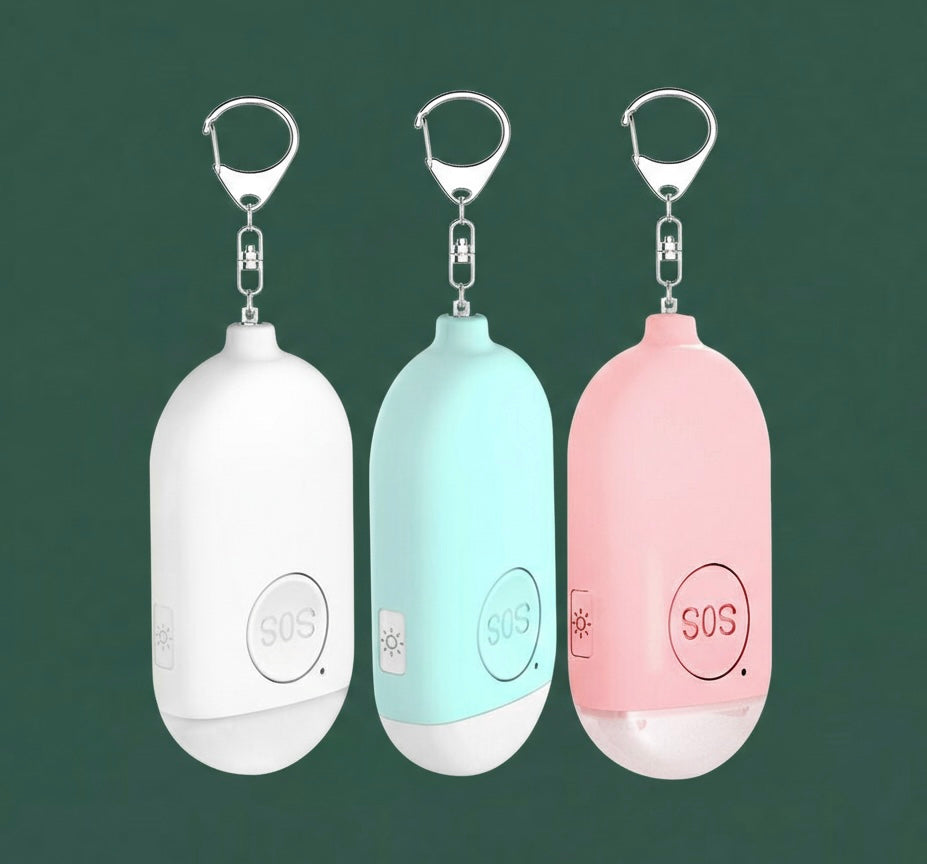 Self-Defense Alarm Glare Flashlight Burst
