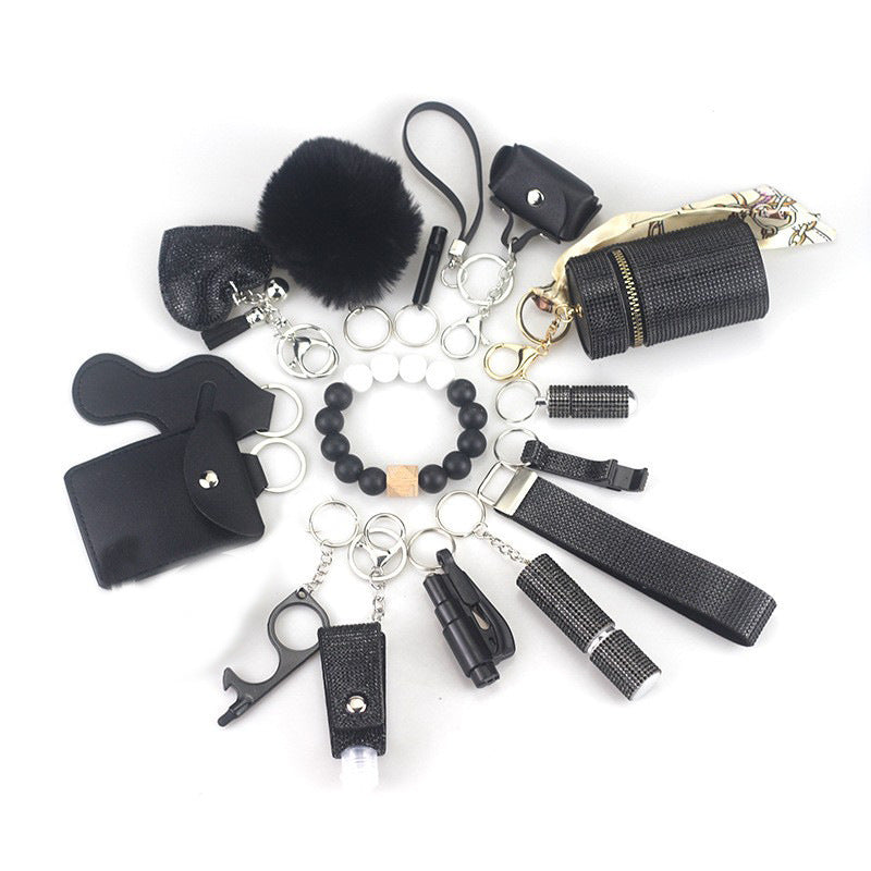 Sparkle Self-defense Alarm Keychain